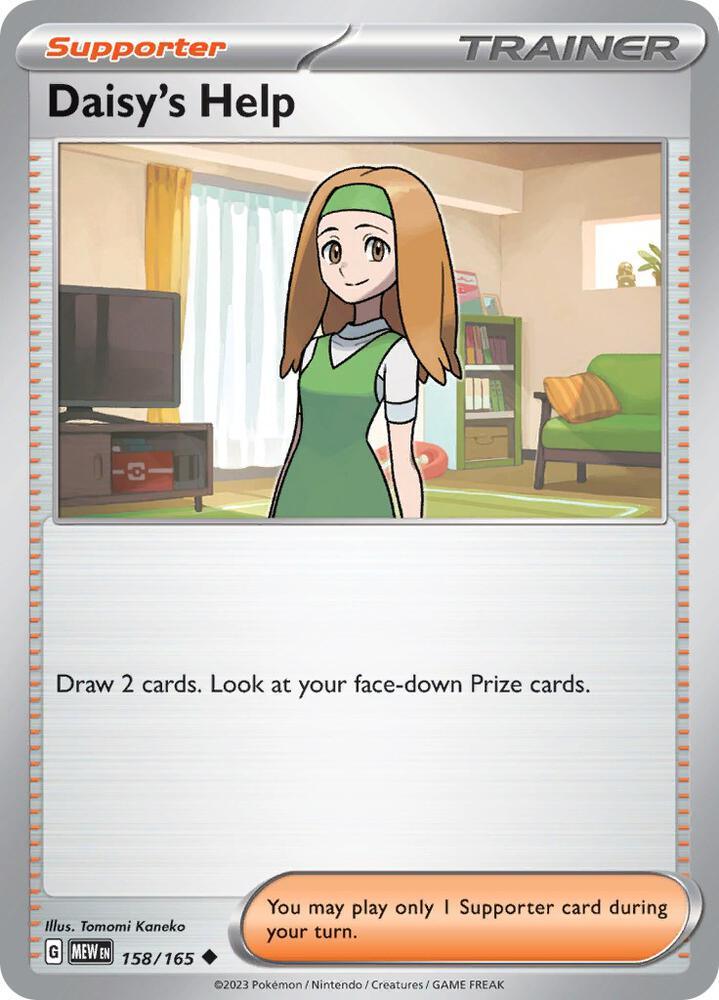 Daisy's Help (158/165) [Scarlet & Violet: 151] (Online Only)