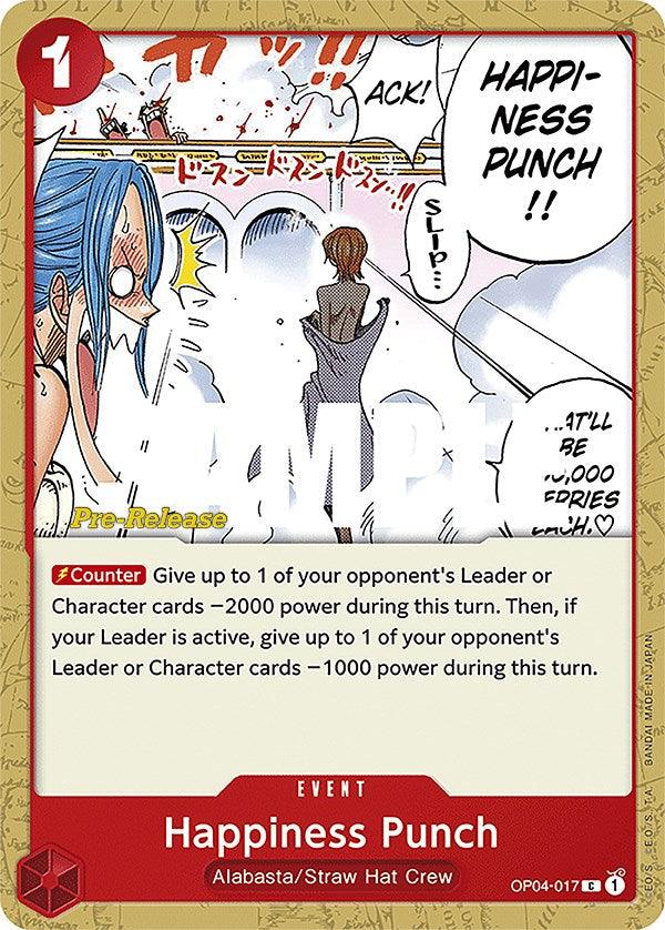Happiness Punch [Kingdoms of Intrigue Pre-Release Cards] (ONLINE ORDER ONLY)