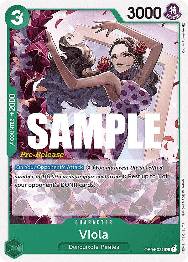 Viola [Kingdoms of Intrigue Pre-Release Cards] (ONLINE ORDER ONLY)