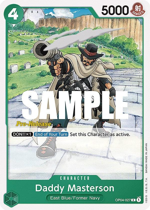 Daddy Masterson [Kingdoms of Intrigue Pre-Release Cards] (ONLINE ORDER ONLY)
