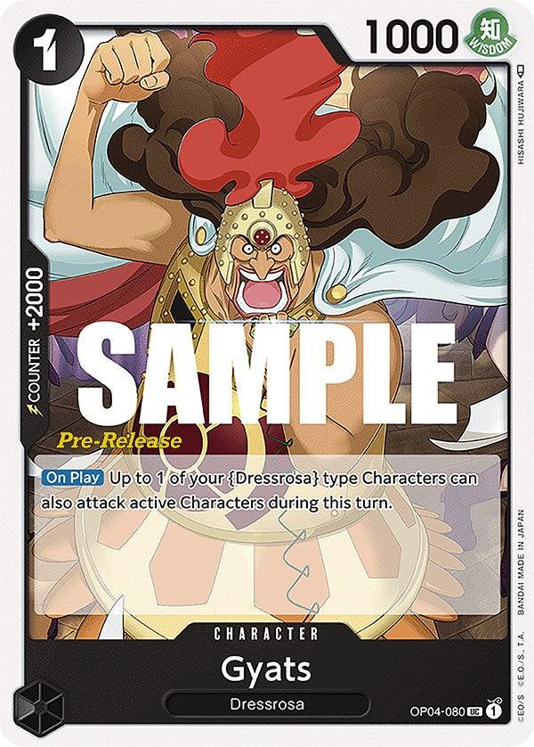 Gyats [Kingdoms of Intrigue Pre-Release Cards] (ONLINE ORDER ONLY)