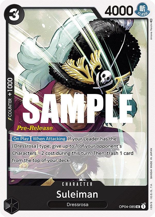 Suleiman [Kingdoms of Intrigue Pre-Release Cards] (ONLINE ORDER ONLY)