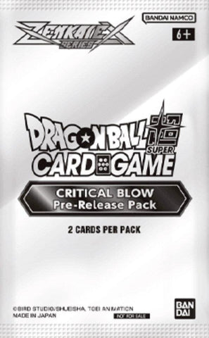 Critical Blow Pre-Release Pack (ONLINE ORDER ONLY)