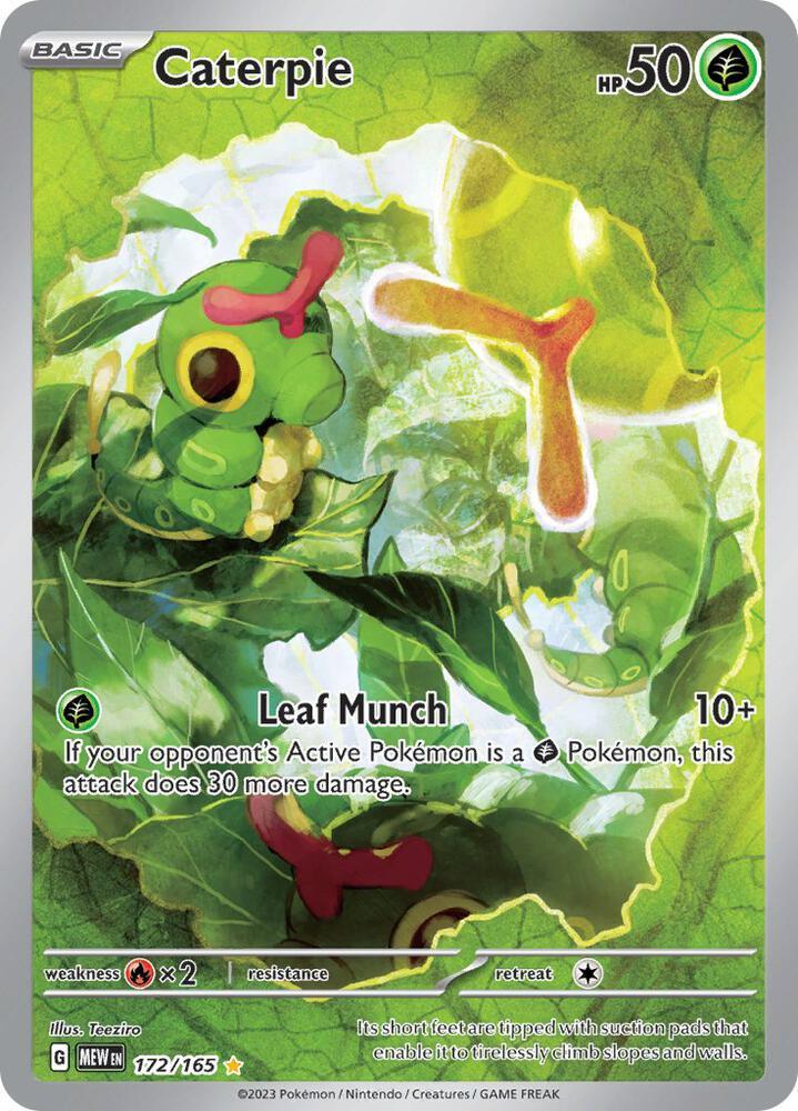 Caterpie (172/165) [Scarlet & Violet: 151] (Online Only)