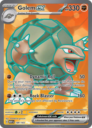 Golem ex (189/165) [Scarlet & Violet: 151] (Online Only)