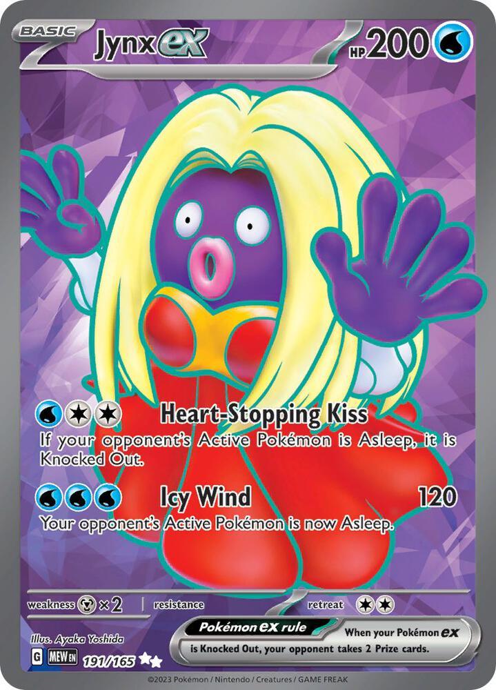 Jynx ex (191/165) [Scarlet & Violet: 151] (Online Only)