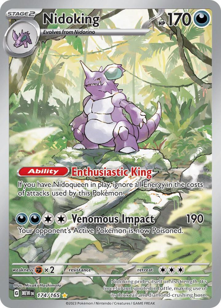 Nidoking (174/165) [Scarlet & Violet: 151] (Online Only)