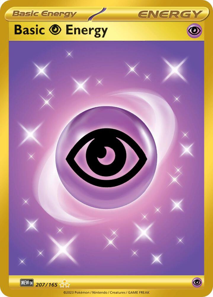 Basic Psychic Energy (207/165) [Scarlet & Violet: 151] (Online Only)