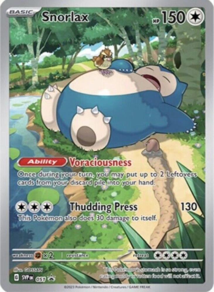Snorlax (051) [Scarlet & Violet: Black Star Promos] (Online Only)