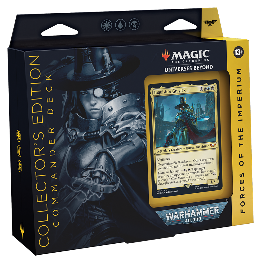 Warhammer 40,000 - Commander Deck (Forces of the Imperium - Collector's Edition) (ONLINE ORDER ONLY)