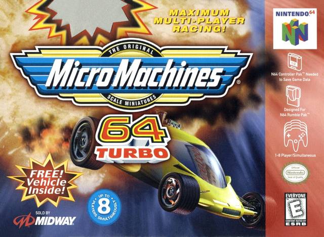 Micro Machines 64 Turbo (Nintendo 64) (Online Only)