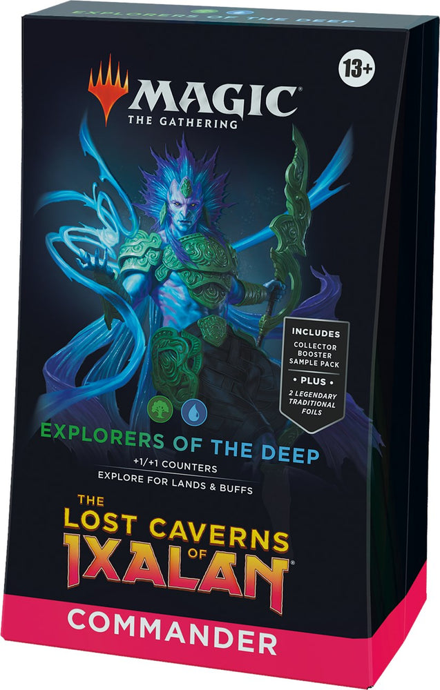 The Lost Caverns of Ixalan Commander Deck - Explorers of the Deep [LCC] (ONLINE ORDER ONLY)