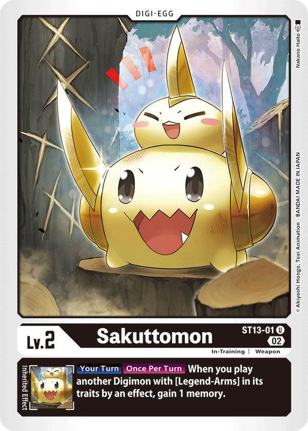 Sakuttomon [ST13-01] [Starter Deck: Ragnaloardmon] (ONLINE ORDER ONLY)