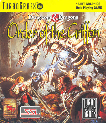 Dungeons & Dragons: Order of the Griffon (TurboGrafx-16) (ONLINE ORDER ONLY)