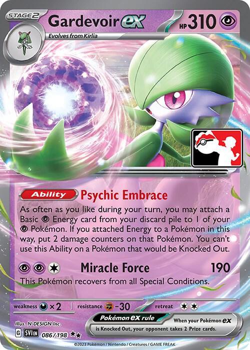 Gardevoir ex (086/198) [Prize Pack Series Three] (Online Only)