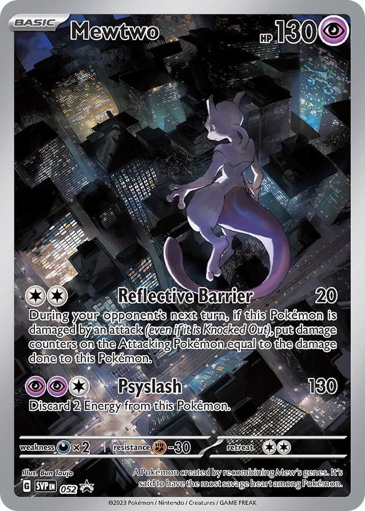 Mewtwo (052) [Scarlet & Violet: Black Star Promos] (Online Only)