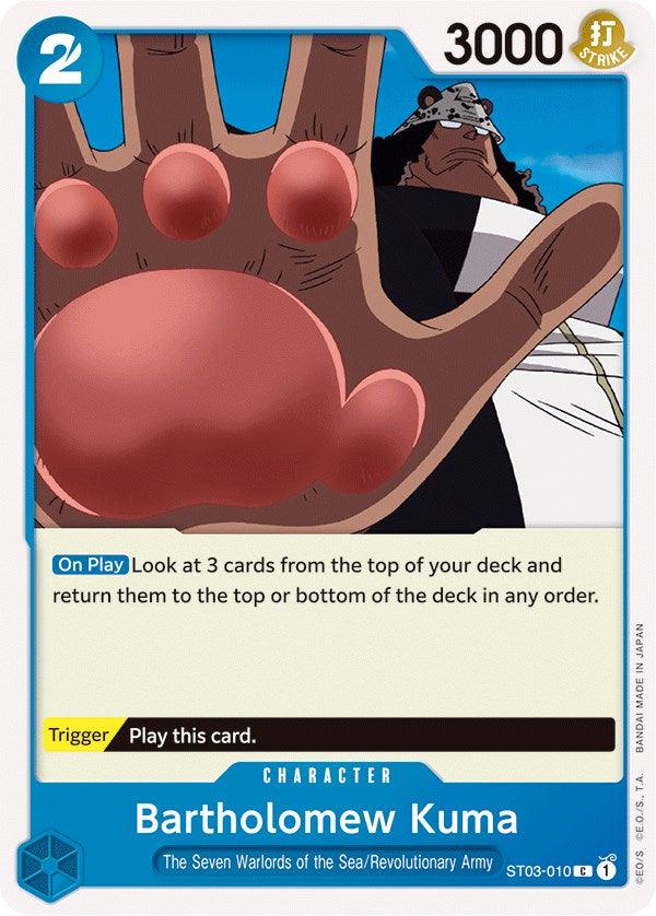 Bartholomew Kuma [Starter Deck: The Seven Warlords of The Sea] (ONLINE ORDER ONLY)