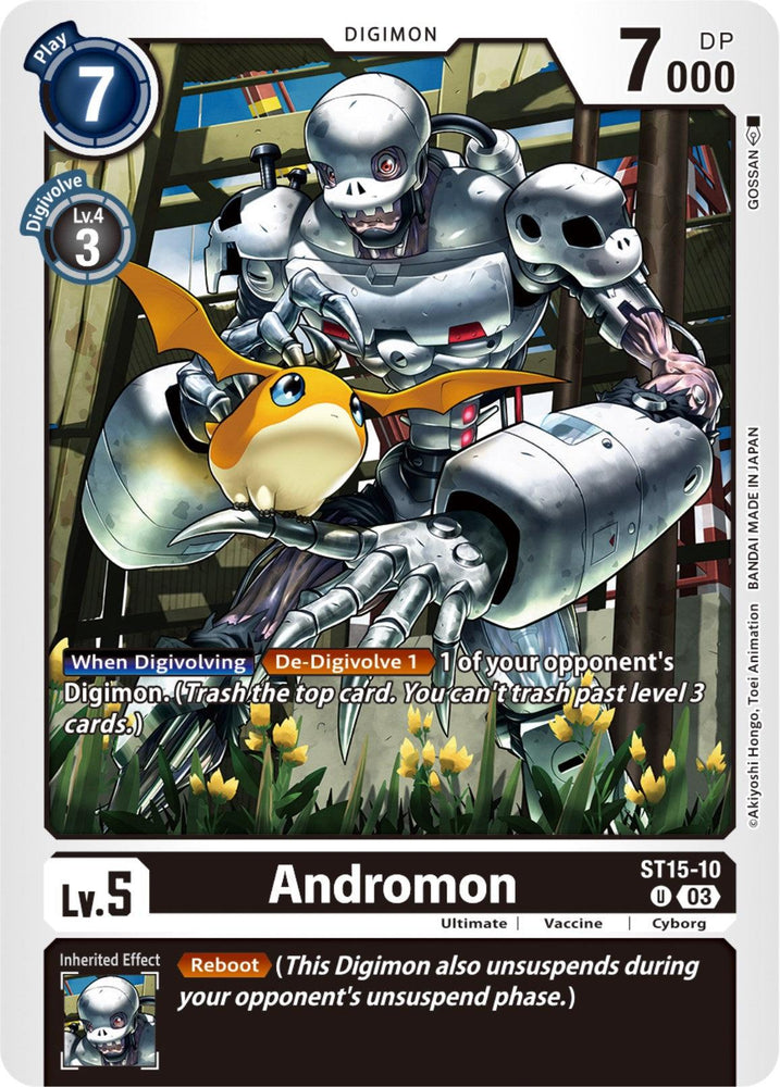 Andromon [ST15-10] [Starter Deck: Dragon of Courage] (ONLINE ORDER ONLY)