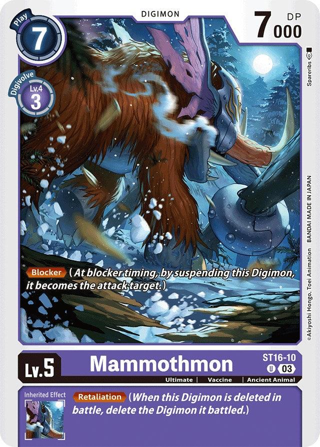 Mammothmon [ST16-10] [Starter Deck: Wolf of Friendship] (ONLINE ORDER ONLY)
