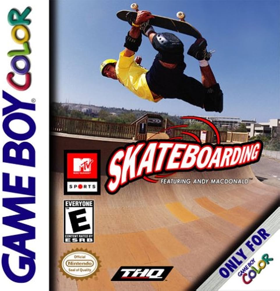 MTV Sports Skateboarding Featuring Andy MacDonald (Gameboy Color) (ONLINE ORDER ONLY)