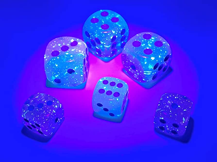 CHESSEX: D6 Gemini™ DICE SETS - 12mm (ONLINE ORDER ONLY)