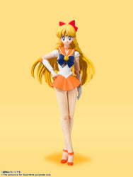 Sailor Venus -Animation Color Edition- "Pretty Guardian Sailor Moon", Bandai Tamashii Nations S.H. Figuarts Figure (ONLINE ORDER ONLY)