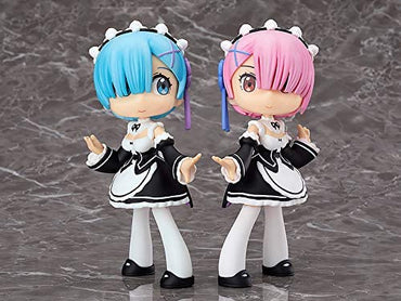 Fine Clover Re:Zero - Starting Life in Another World: Yurumari Rem & Ram Soft Vinyl Figures (ONLINE ORDER ONLY)