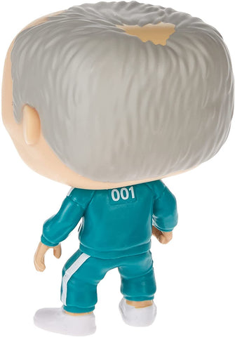 FUNKO POP 1223 TV: Squid Game - Player 001 : Oh il-NAM Figure (ONLINE ORDER ONLY)