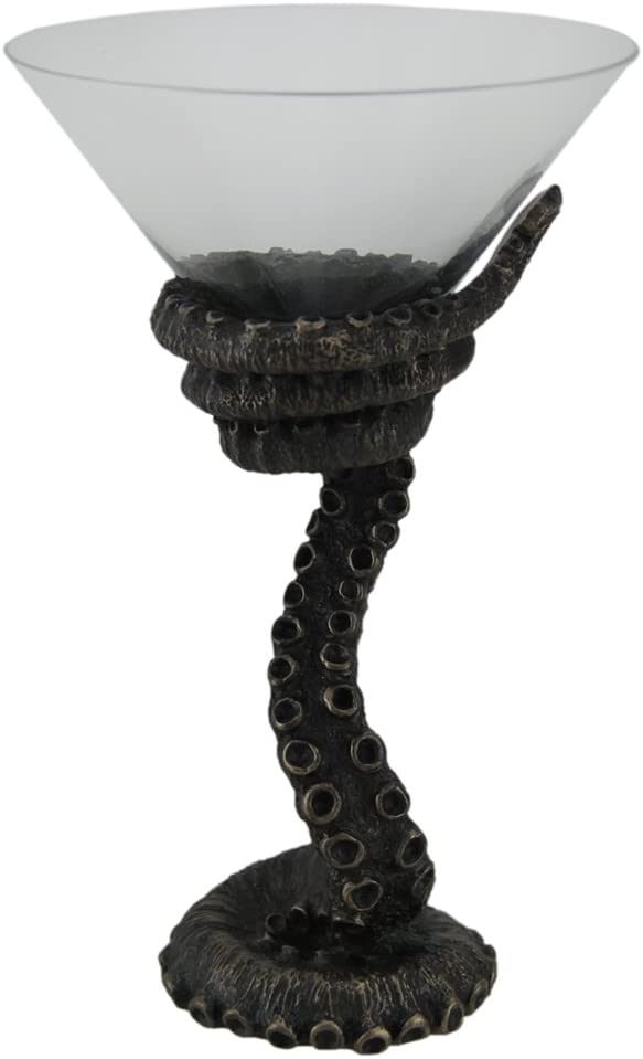 Octopus Tentacle Martini Glass (ONLINE ORDER ONLY)