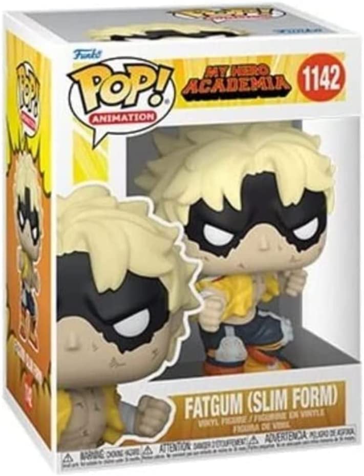 Funko Pop!  1142 Animation: My Hero Acadamia - Fatgum (Slim Form) Figure (ONLINE ORDER ONLY)