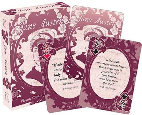 Aquarius Playing Cards: Jane Austen Quotes (ONLINE ORDER ONLY)