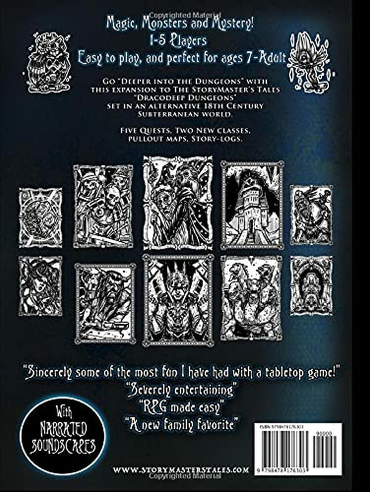 The Storymaster's Tales: Deeper in the Dungeon - A Dracodeep Dungeons Expansion RPG (ONLINE ORDER ONLY)