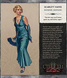 Cthulhu: Death May Die - Scarlett Hayes Kickstarter Exclusive Promo (ONLINE ORDER ONLY)