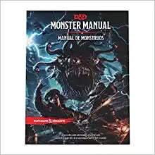 Dungeons & Dragons - Monster Manual: Manual de Monstruos (Spanish Edition Hardcover) (ONLINE ORDER ONLY)