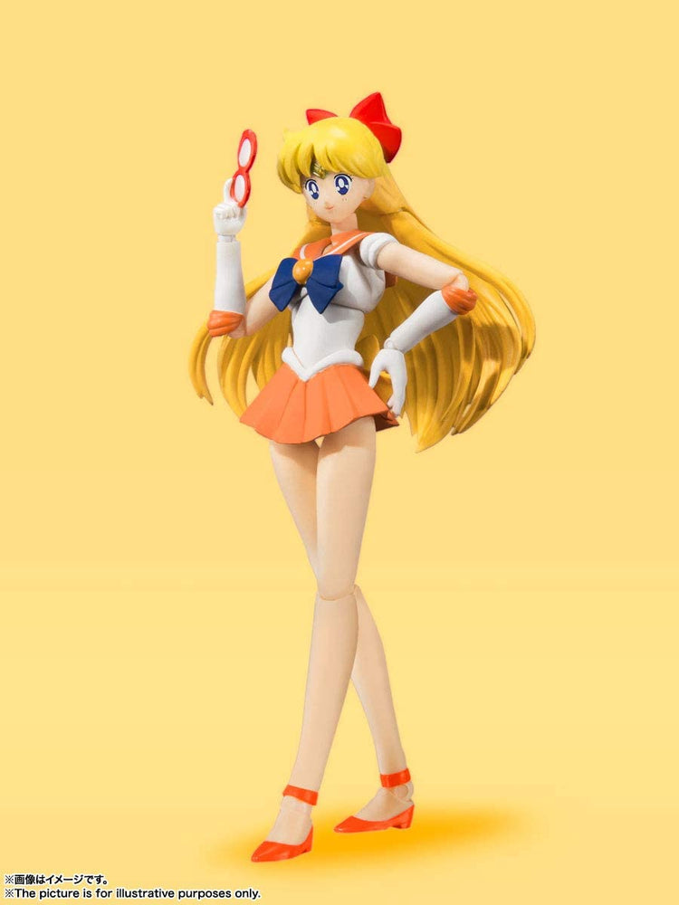 Sailor Venus -Animation Color Edition- "Pretty Guardian Sailor Moon", Bandai Tamashii Nations S.H. Figuarts Figure (ONLINE ORDER ONLY)