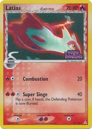 Latias (21/110) (Delta Species) (Stamped) [EX: Holon Phantoms] (Online Only)