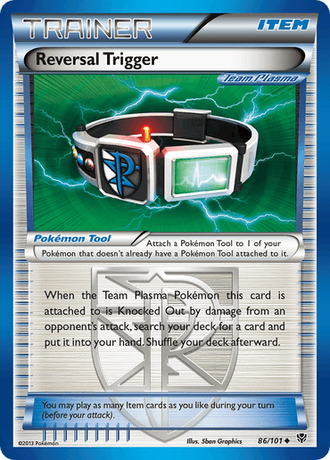 Reversal Trigger (86/101) [Black & White: Plasma Blast] (Online Only)