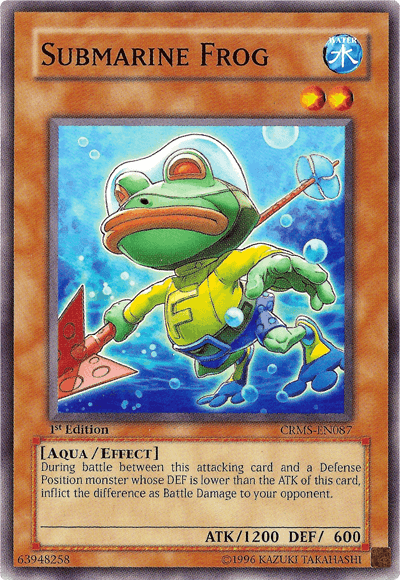 Submarine Frog [CRMS-EN087] Common (ONLINE ORDER ONLY)