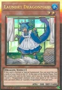 Laundry Dragonmaid [MAGO-EN021] Gold Rare (ONLINE ORDER ONLY)