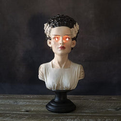 Bride of Frankenstein Bust With LED (ONLINE ORDER ONLY)