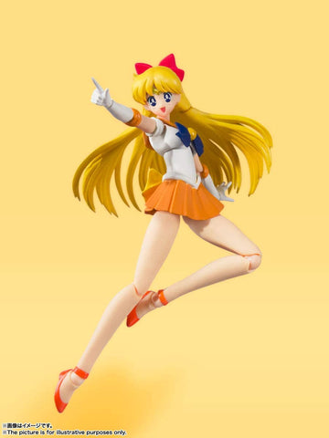 Sailor Venus -Animation Color Edition- "Pretty Guardian Sailor Moon", Bandai Tamashii Nations S.H. Figuarts Figure (ONLINE ORDER ONLY)