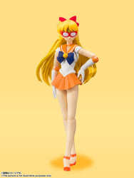 Sailor Venus -Animation Color Edition- "Pretty Guardian Sailor Moon", Bandai Tamashii Nations S.H. Figuarts Figure (ONLINE ORDER ONLY)