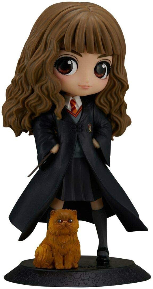 QPosket Statue: Hermione Granger with Crookshanks (ONLINE ORDER ONLY)