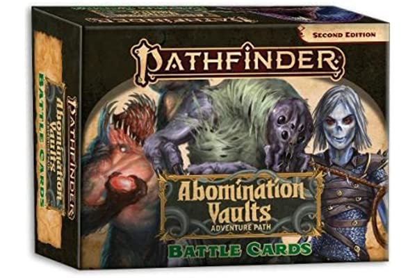 Pathfinder - Abomination Vaults Battle Cards 2nd Edition (Online Order Only)