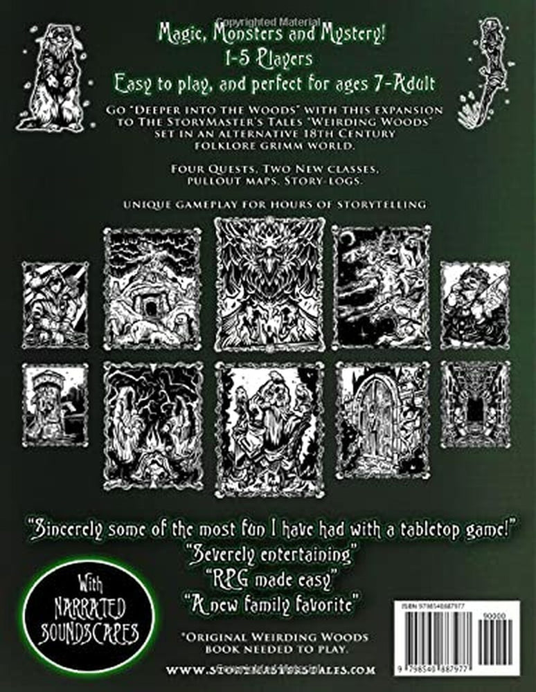 The Storymaster's Tales: Deeper into the Woods - A Weirdling Woods Expansion RPG (ONLINE ORDER ONLY)