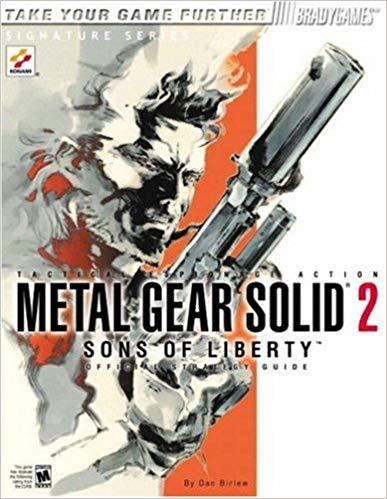 Brady Games: Metal Gear Solid 2 Sons of Liberty Official Strategy Guide Paperback (Books) (ONLINE ORDER ONLY)
