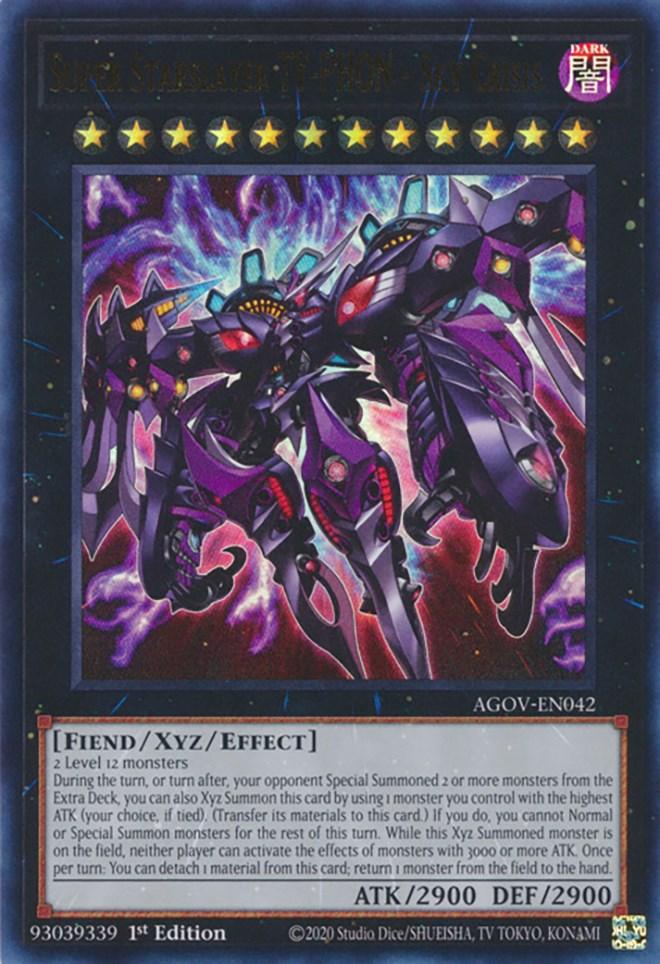 Super Starslayer TY-PHON - Sky Crisis [AGOV-EN042] Ultra Rare (ONLINE ORDER ONLY)