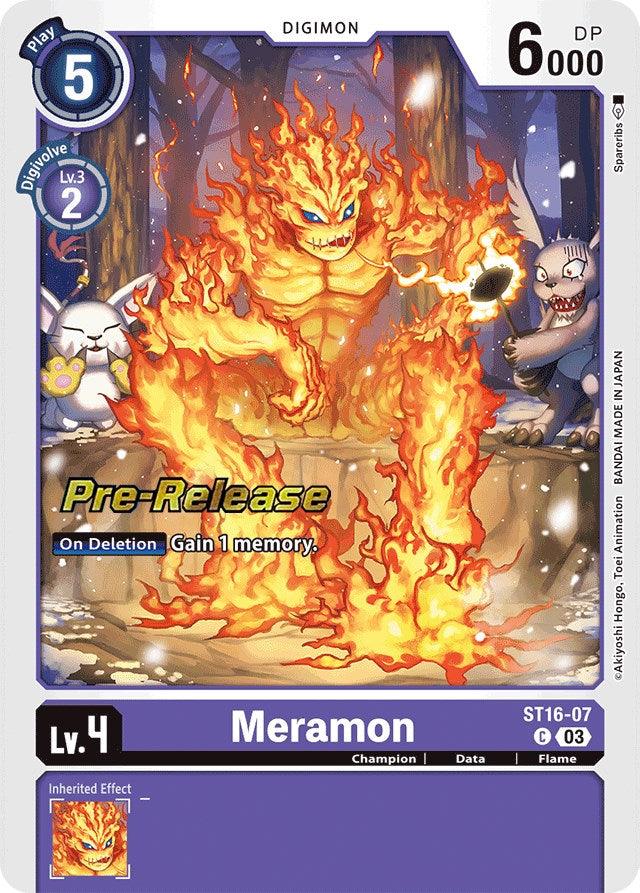 Meramon [ST16-07] [Starter Deck: Wolf of Friendship Pre-Release Cards] (ONLINE ORDER ONLY)