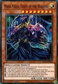 Maha Vailo, Light of the Heavens [BLVO-EN024] Super Rare (ONLINE ORDER ONLY)
