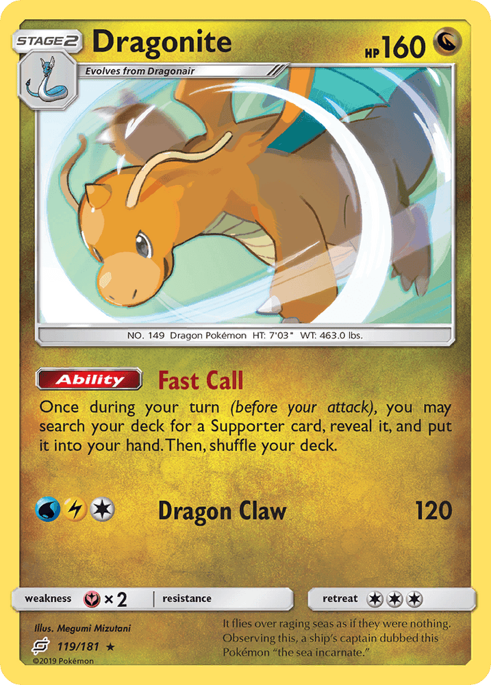 Dragonite (119/181) [Sun & Moon: Team Up] (Online Only)
